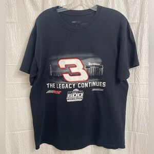Dale Earnhardt 2018 Daytona 500 #3 Legacy Continues Tshirt Size L